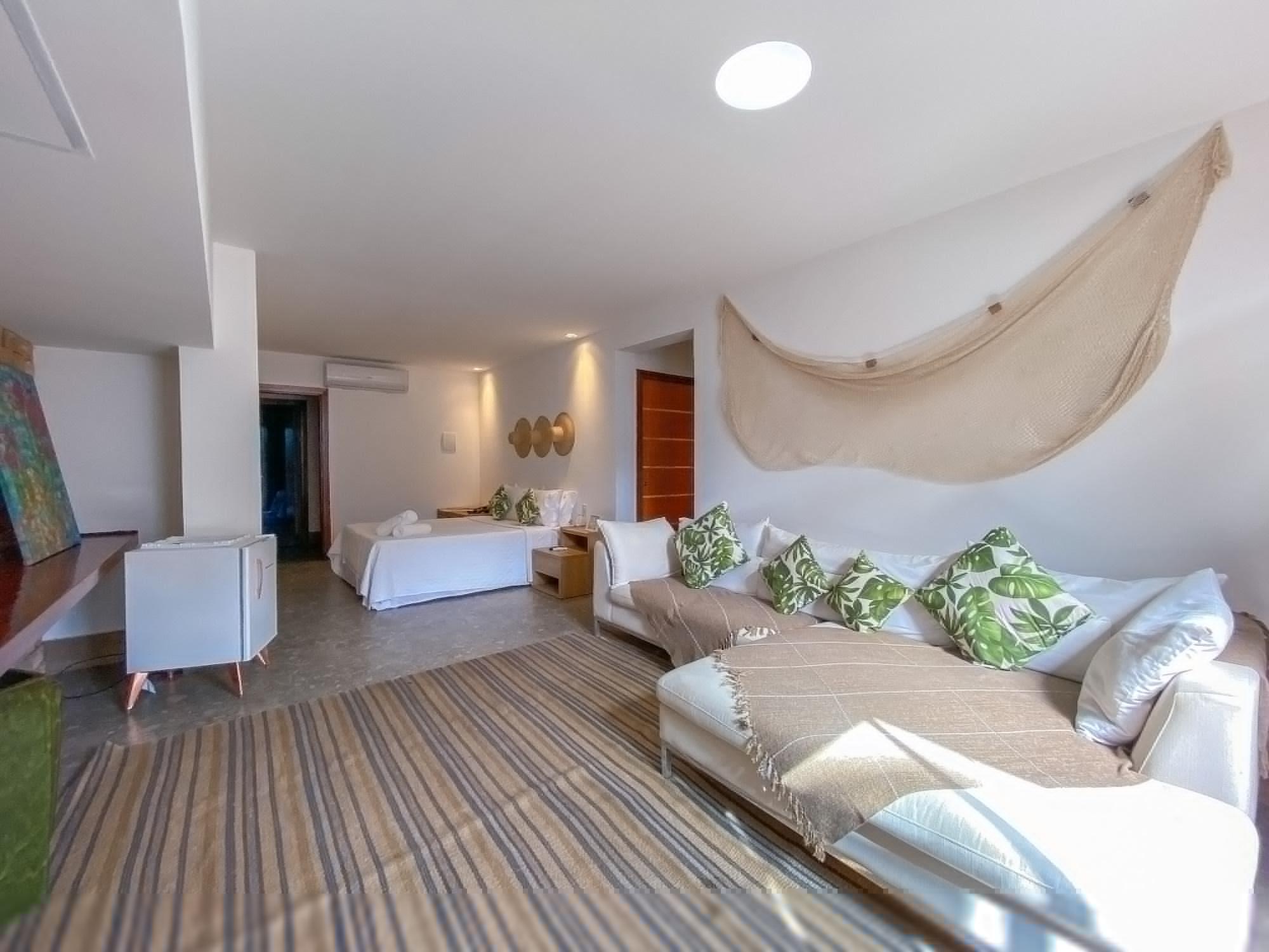 Passagem Concept Hotel E Spa Κάμπο Φρίο Εξωτερικό φωτογραφία Interior of a suite at the hotel