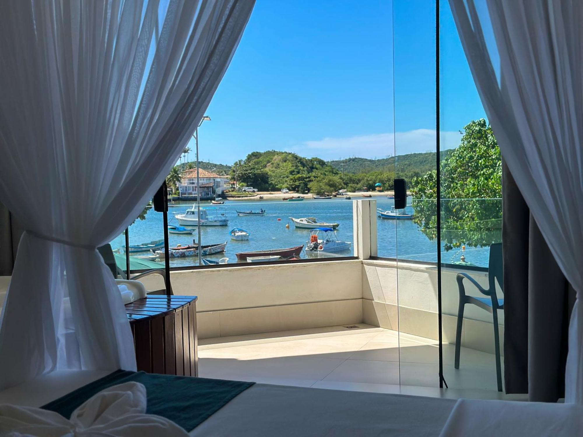 Passagem Concept Hotel E Spa Κάμπο Φρίο Εξωτερικό φωτογραφία View from a room at the hotel
