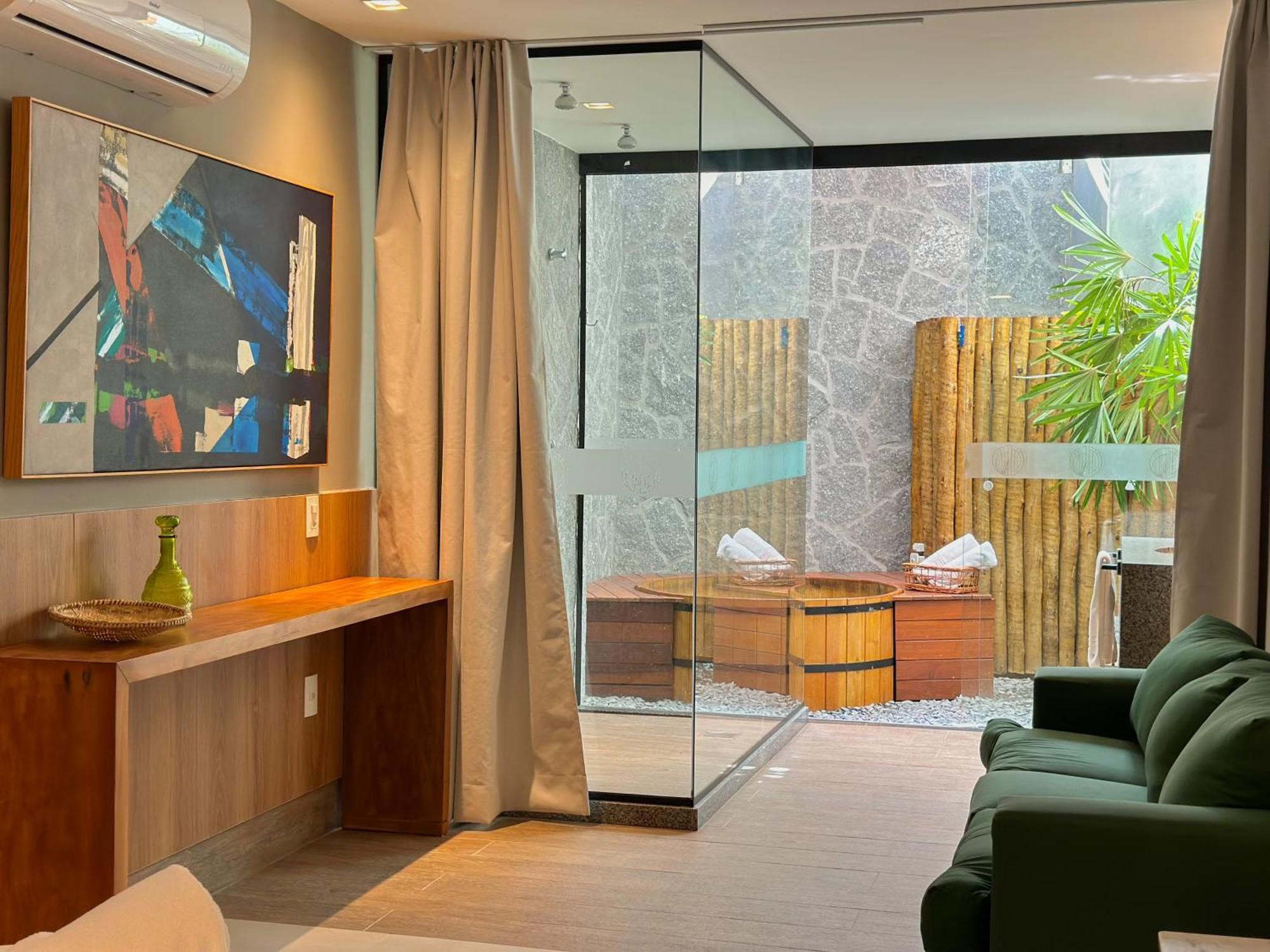 Passagem Concept Hotel E Spa Κάμπο Φρίο Εξωτερικό φωτογραφία A room at the hotel